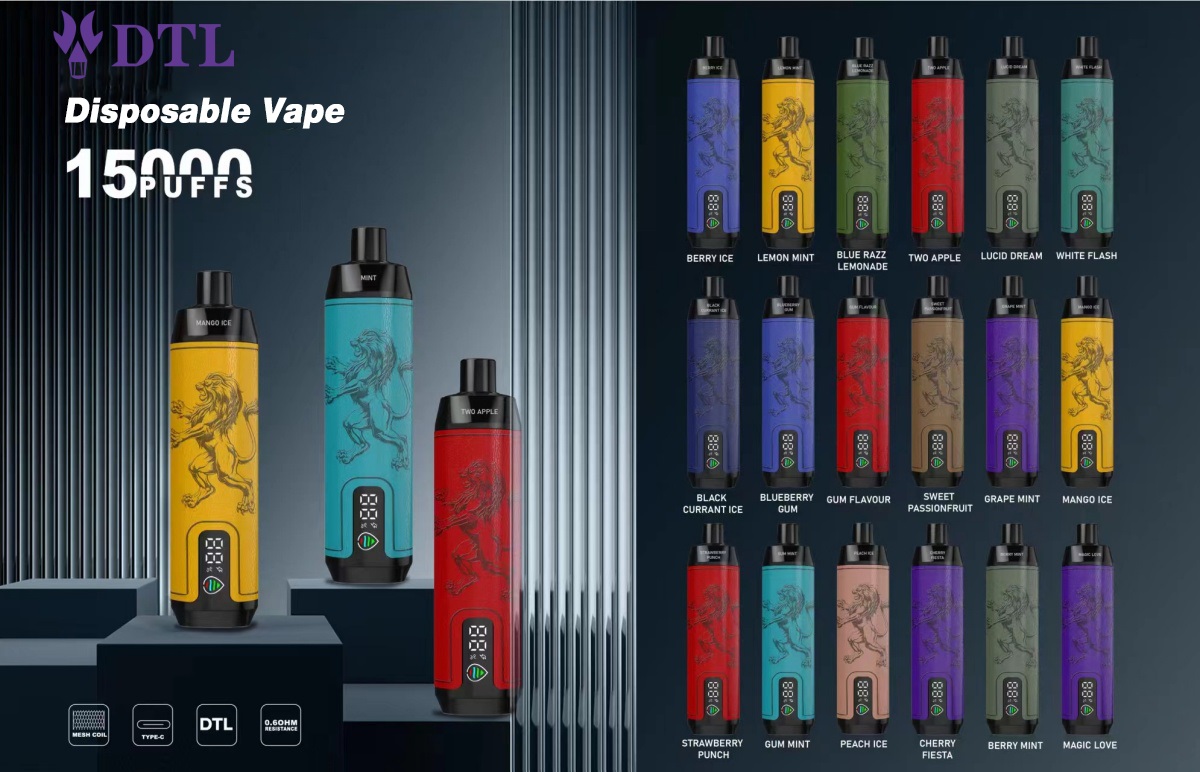 Dispositif Cigarette électronique jetable vape Pod 15000 bouffées DL DTL E-Shisha Hookah avec l'écran, contrôle de flux d'air et rechargeable AL FAKHAR Crown Bar